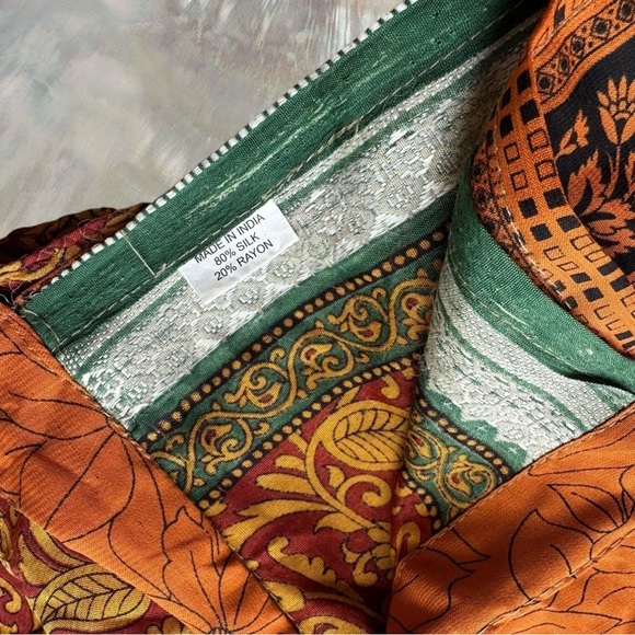 Jedzebel 80% Silk Wrap Skirt - Picture 4 of 8